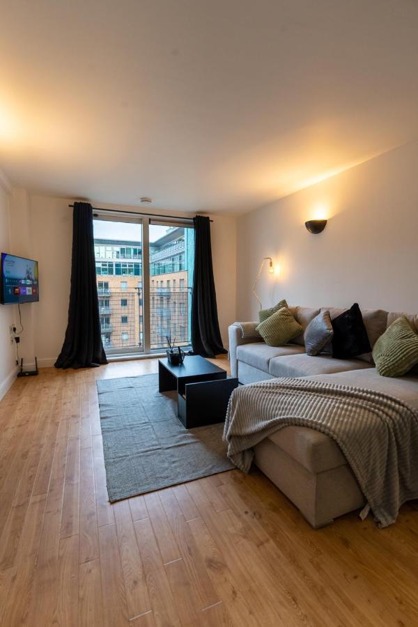 Jpg Theatre Suite - High Floor Mcr Luxe Apartment W Balcony Canal Views Manchester Bagian luar foto